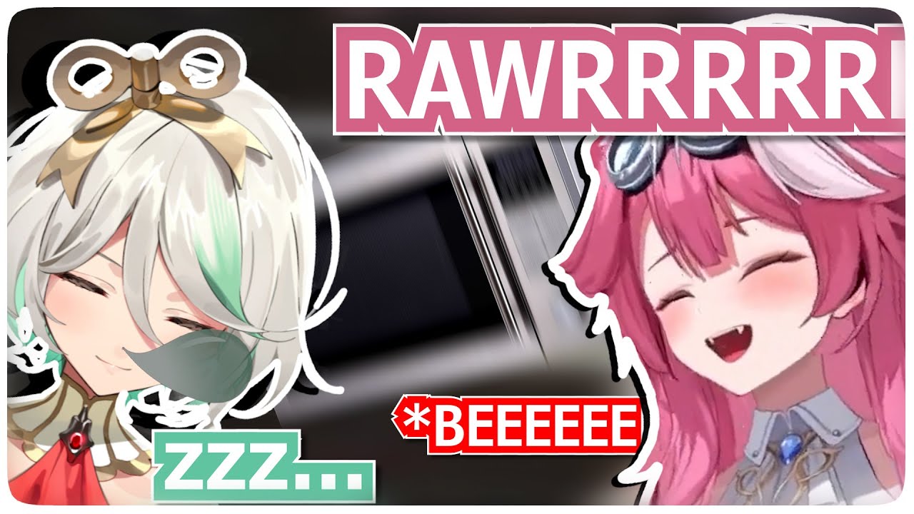 A Very eepy Green Violinist And a very Big Cat causing Trouble!【Cecilia Immergreen / Raora Panthera】