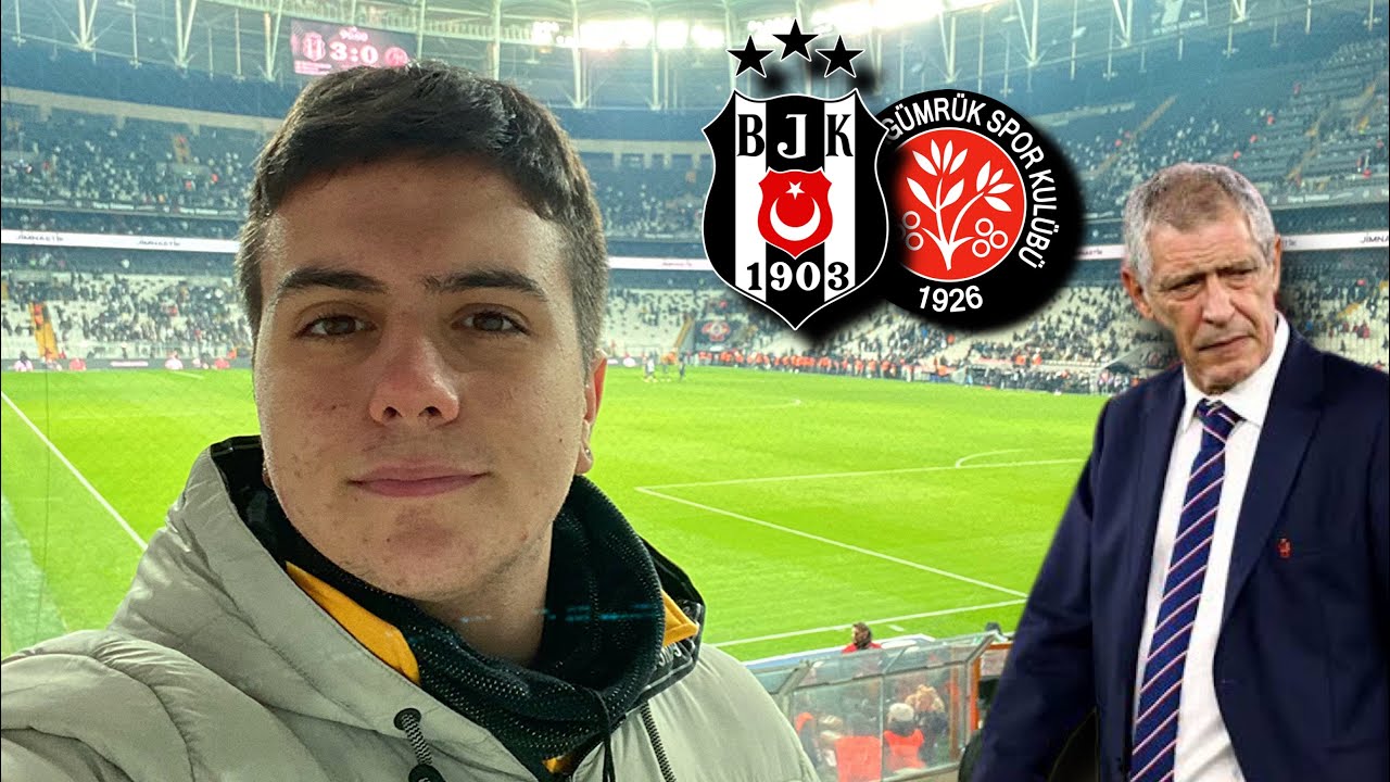 FERNANDO SANTOS GALİBİYETLE BAŞLIYOR! | Beşiktaş 3 - 0 Karagümrük Stadyum Vlogu