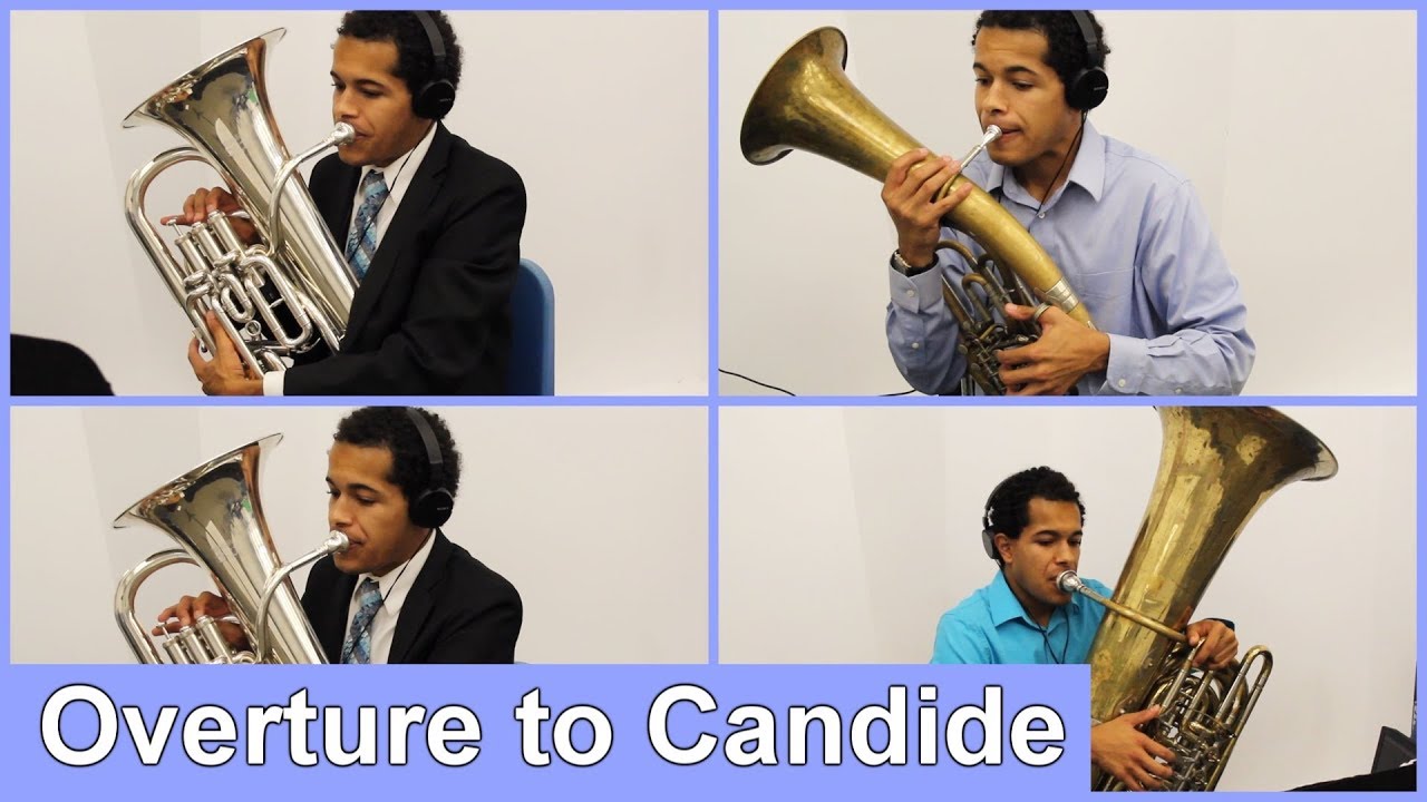 Bernstein - Overture to Candide - Tuba Quartet Arrangement