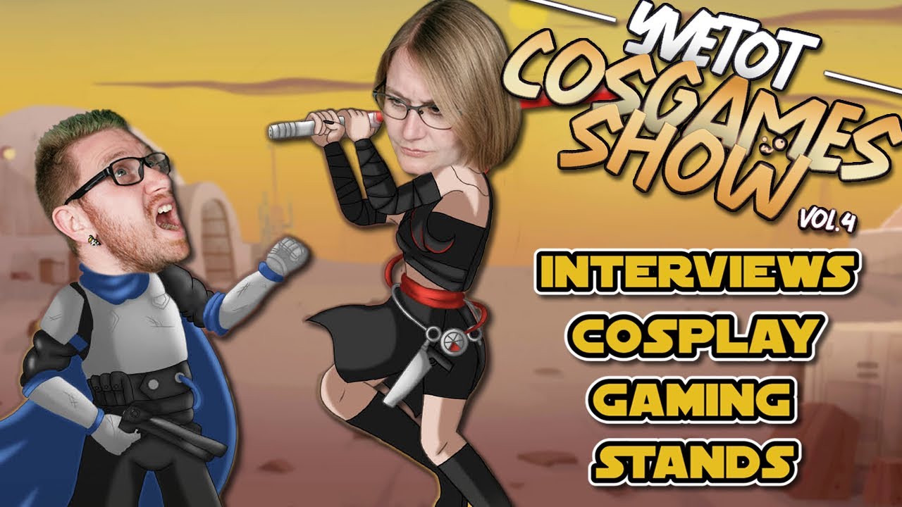 Une ambiance de DINGUE 😍 ! - YVETOT COSGAMES SHOW Vol.  4  🎊 (Interviews, Cosplays, Gaming,...)