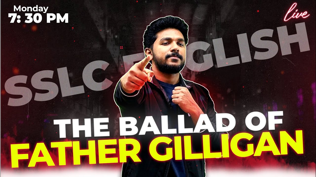 SSLC English | The Ballad of Father Gilligan | Chapter 8 | Exam Winner SSLC