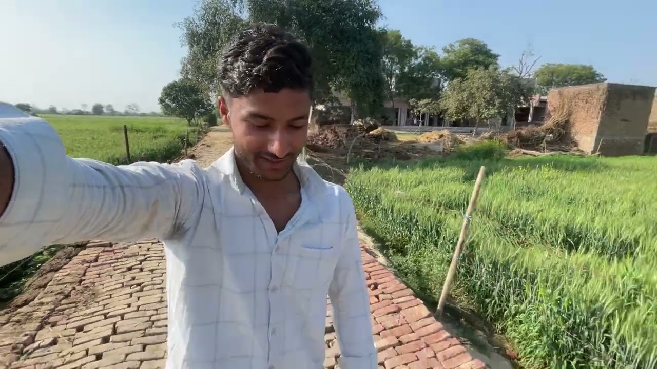 Gar or Khet ka kaam #tranding #villagevlog 