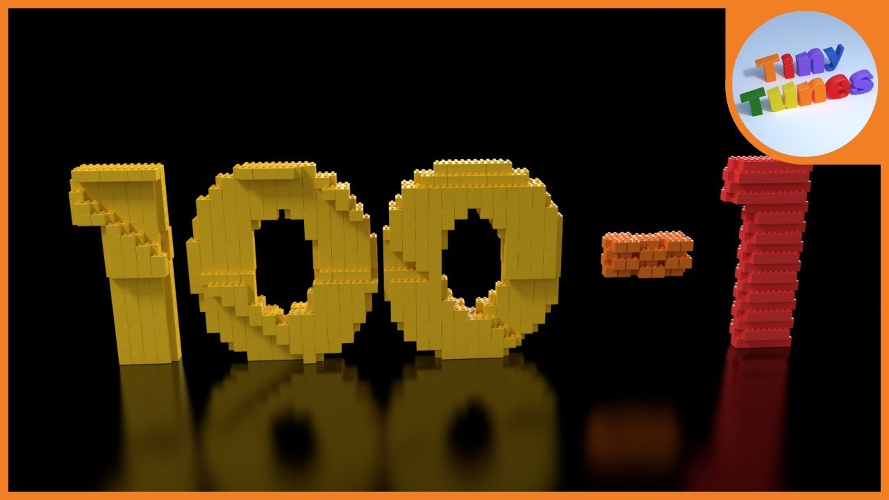 Count Down From 100 to 1 | Tiny Tunes