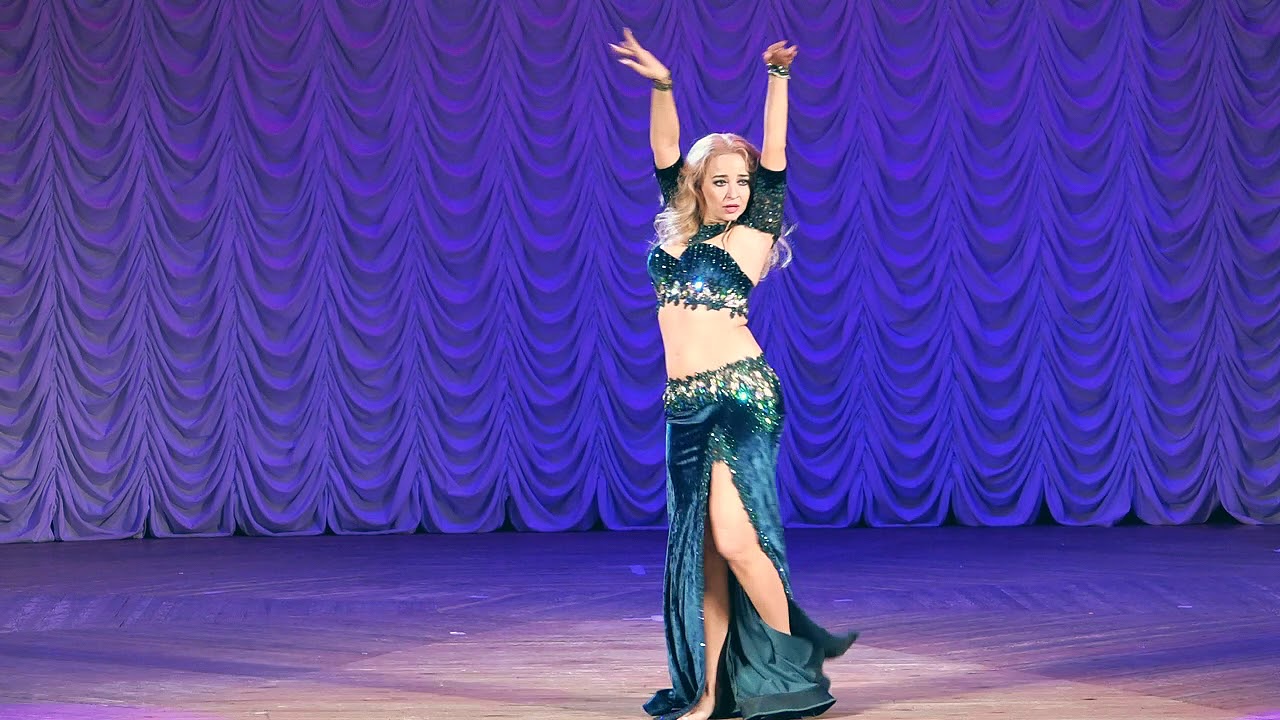 Romantic Balady. A new modern emotional belly dance from Veronica Fatin,