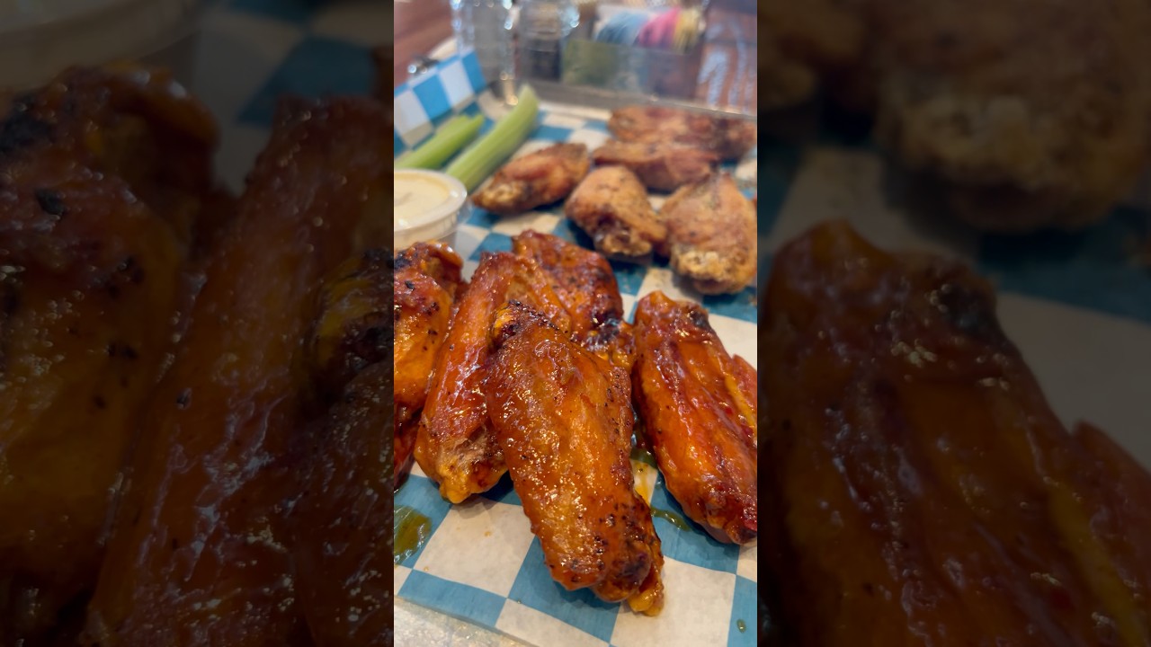 Wings and Ribs #wings #ribs #viralreels #viralvideo #viralshorts #mukbang #food
