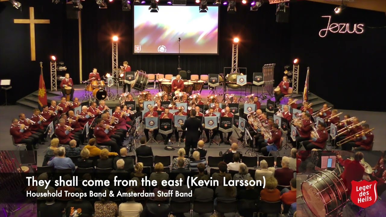 They shall come from the east - Household Troops Band & Amsterdam Staff Band