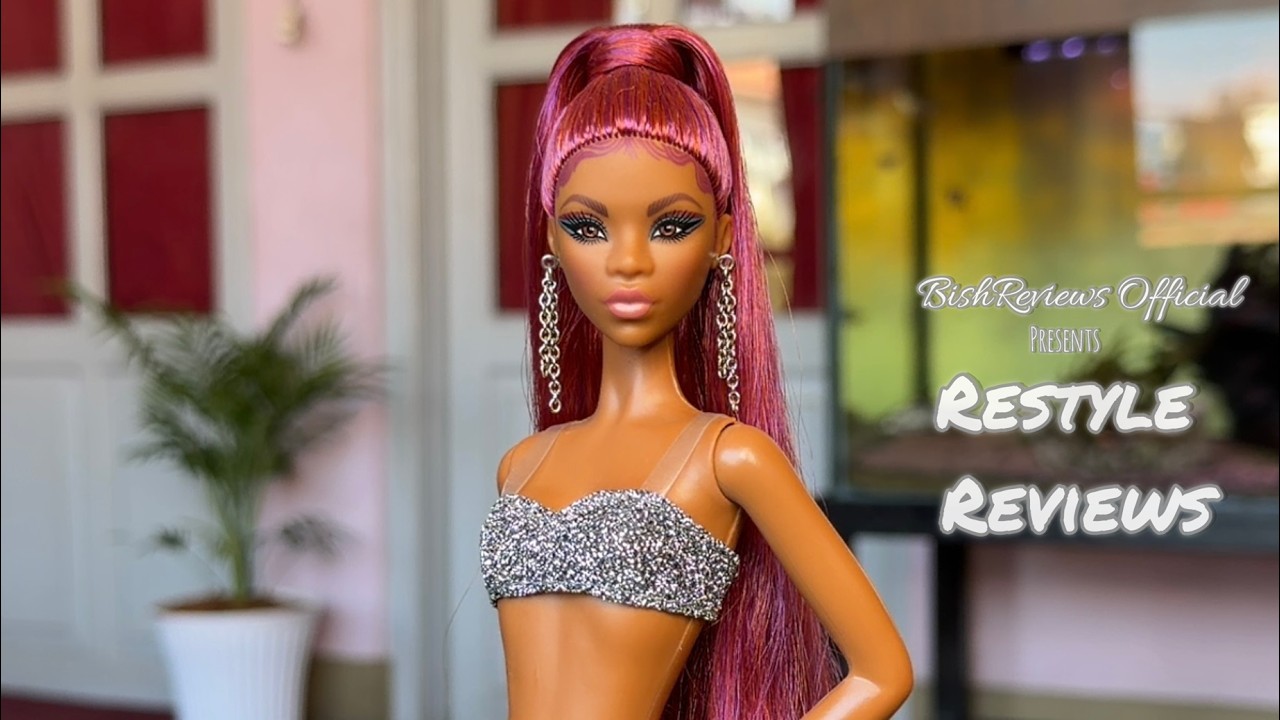 Restyle Reviews Episode 17 : 2020 Barbie Looks Model 07 Doll Restyle Review