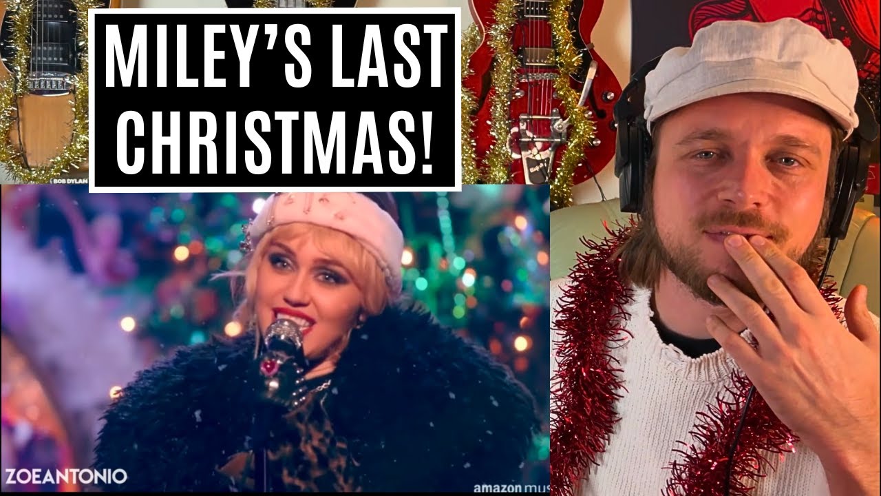 Miley Cyrus - Last Christmas (Wham! Cover) Reaction