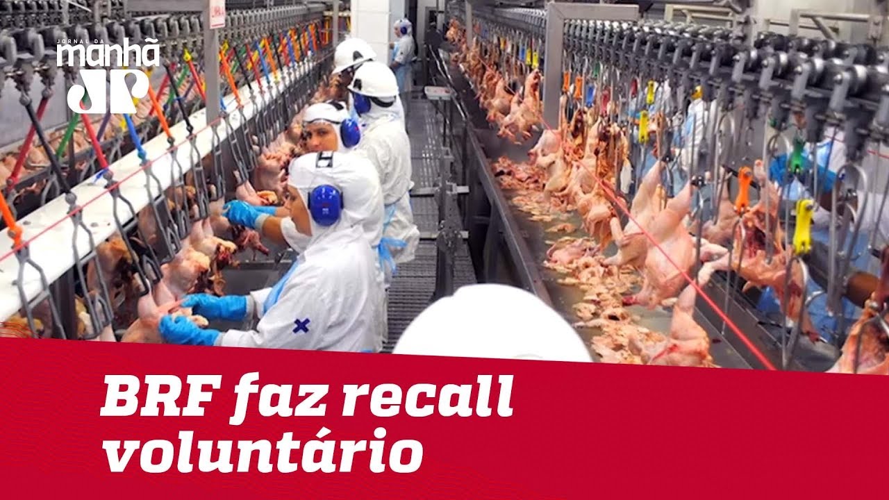 BRF issues voluntary recall of chicken product batches due to salmonella risk