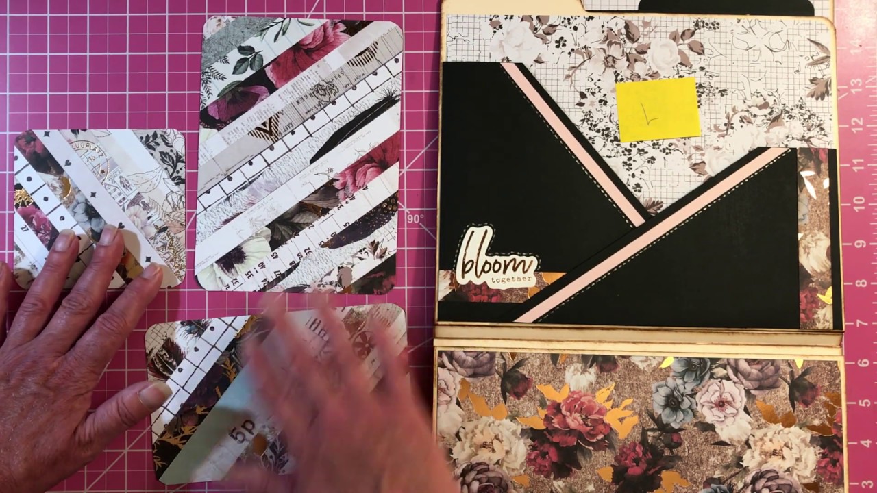 File Folder Mini Album #2 Kit Club Project