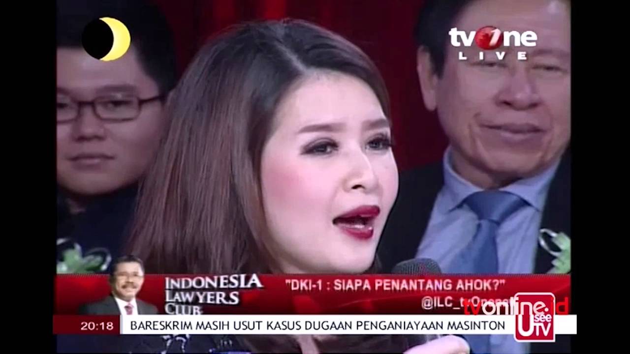 Grace Natalie dalam Indonesia Lawyers Club Tv One (Selasa, 8 Maret 2016)