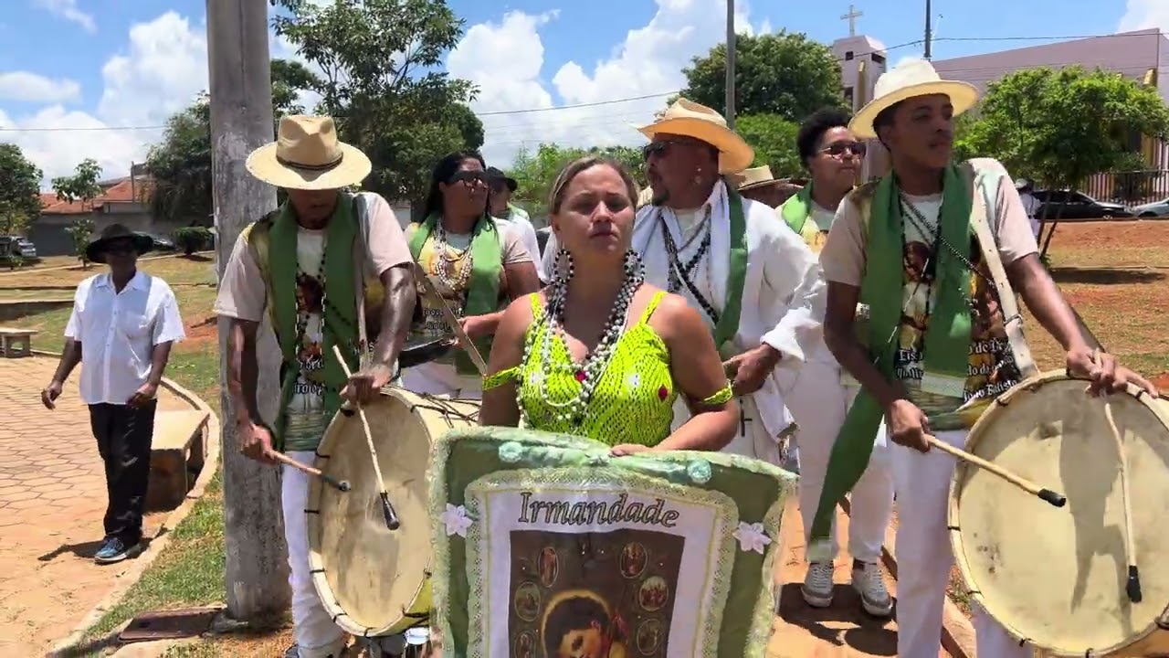 Moçambique São João Batista de Prudente de Morais - Festa de Santa Efigênia do bairro Interlagos 