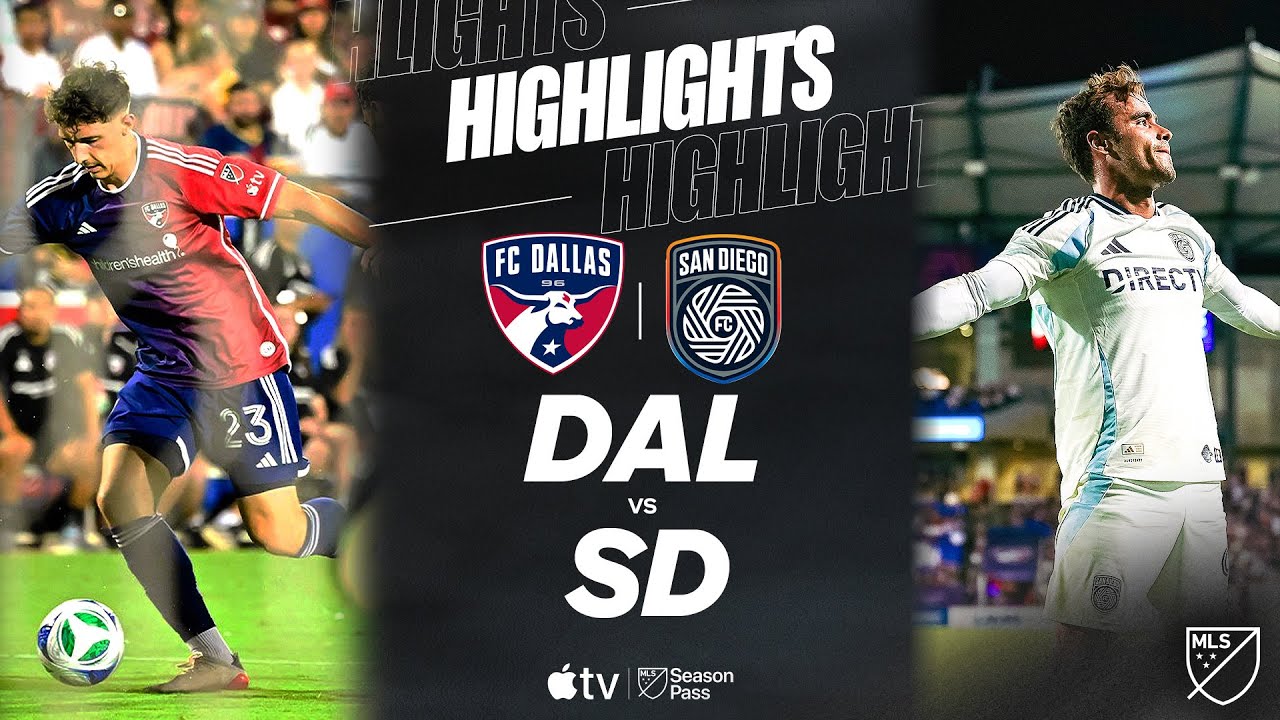 FC Dallas vs. San Diego FC | Full Match Highlights | Stoppage Time Winner!