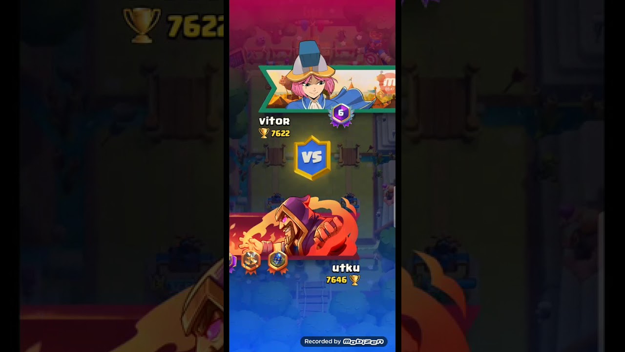 Clash royale eğlencesine maç 