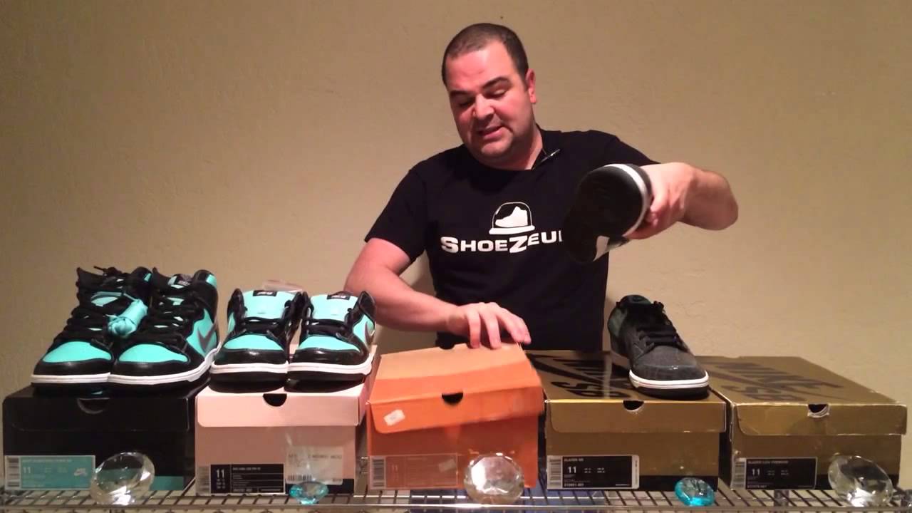 ShoeZeum Tiffany Diamond Nike Dunk & Blazer SB Family