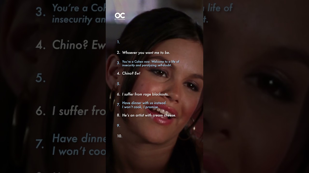 What are some of your favorite quotes from #TheOC? These are some of ours 🙌
