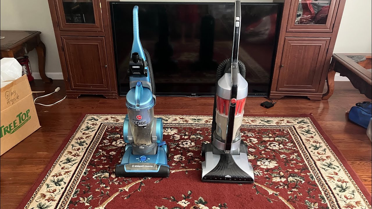 Hoover Deluxe Elite Rewind vs Hoover Platinum ￼￼Collection Windtunnel Bagless