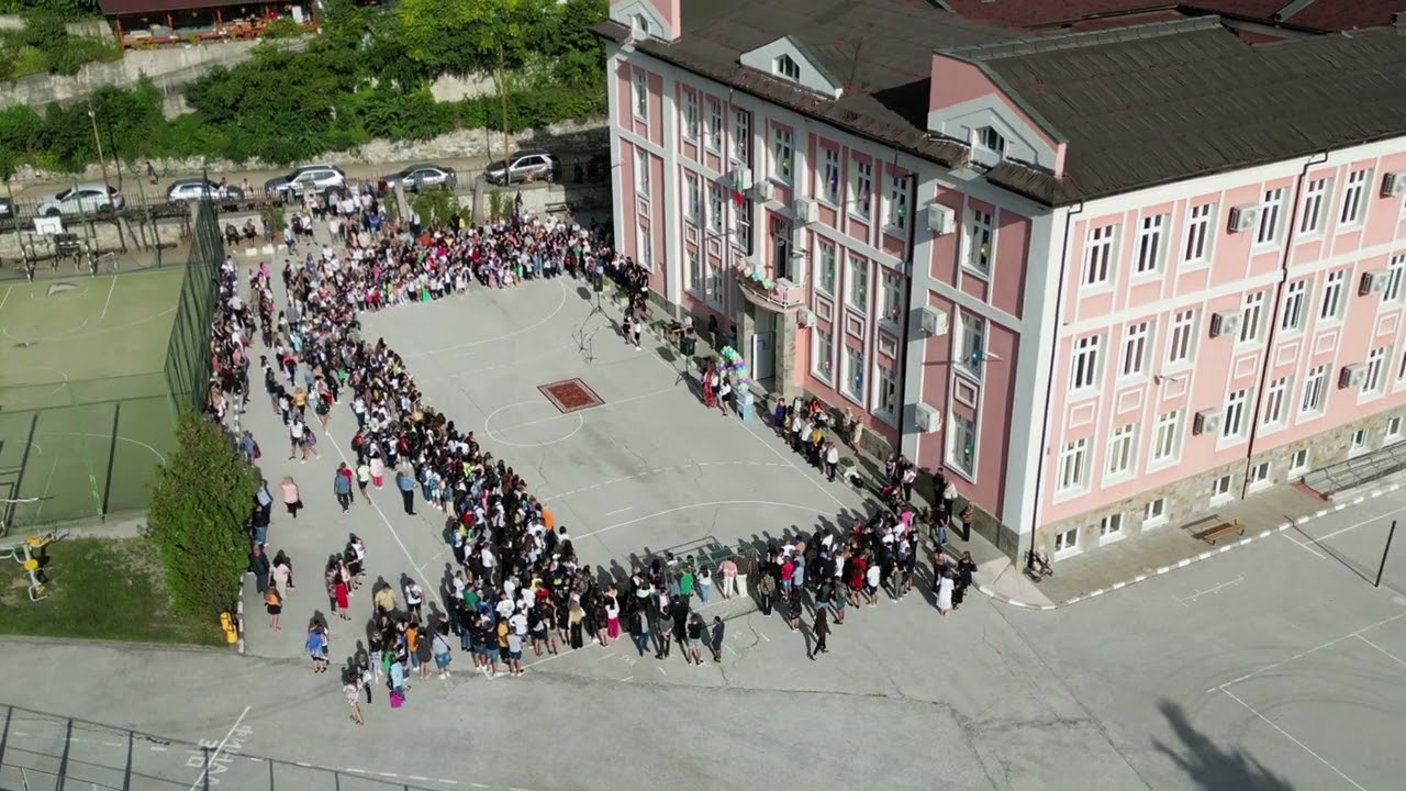 First day 15.09.2022 Belovo school | Първи учебен ден Белово 15.09.2022 | DJI MINI 3 PRO | 4K