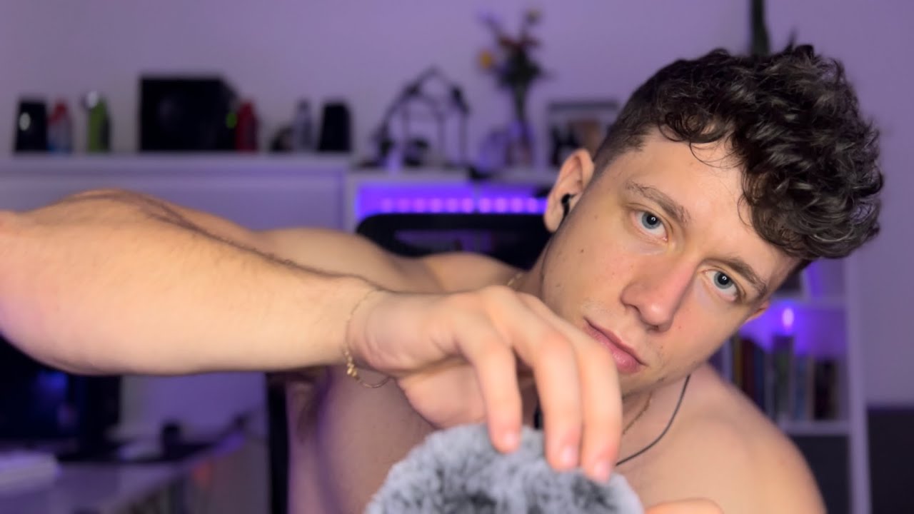 ASMR Head massage and some whispered ramble for relief your stress and anxiety