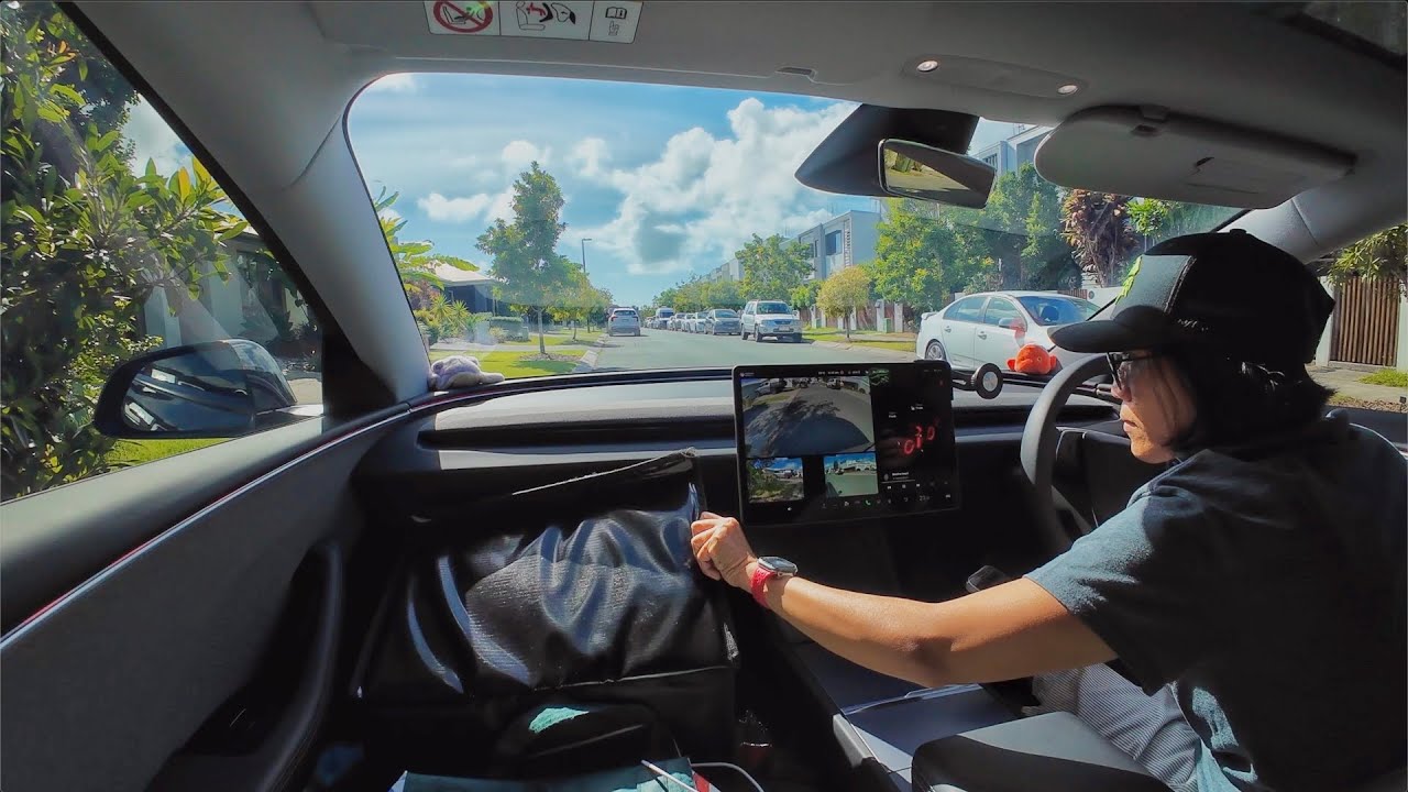 POV | Day in the Life of Tesla Food Delivery Driver ep 18