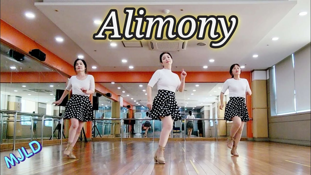 Alimony Line Dance/Matt Lewis (UK) & Ray Jones (WLS) - August 2024/알리머니 라인댄스/서수원주민편익시설