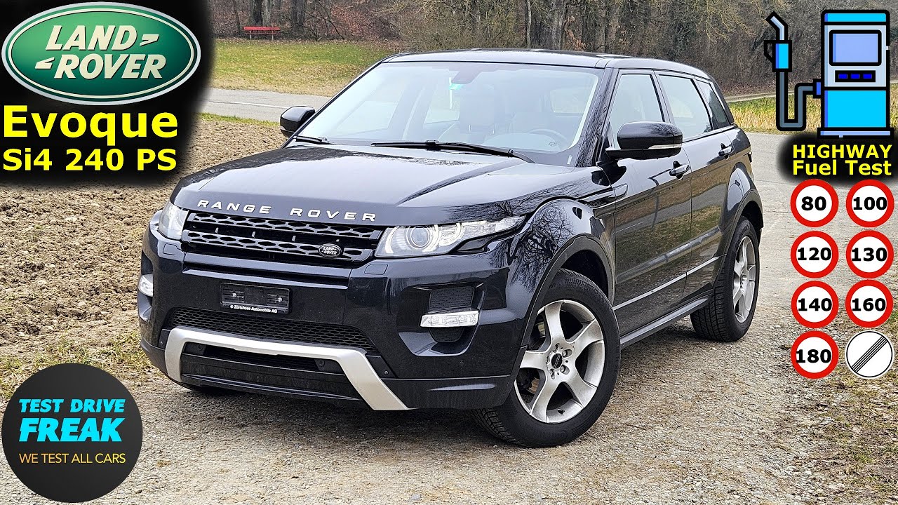 2012 Range Rover Evoque Si4 240 PS 🚗 Test Drive | Fuel Consumption & Performance Review