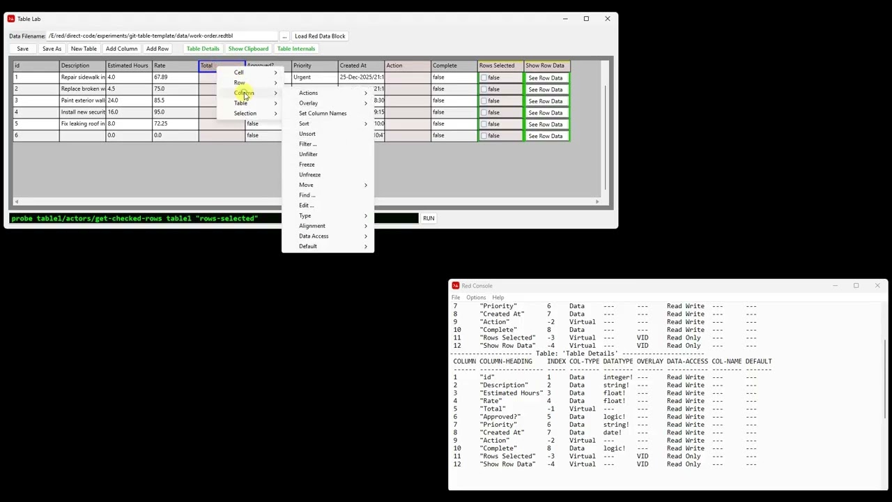 Red Table Temple Vers: 0.111 quick demo