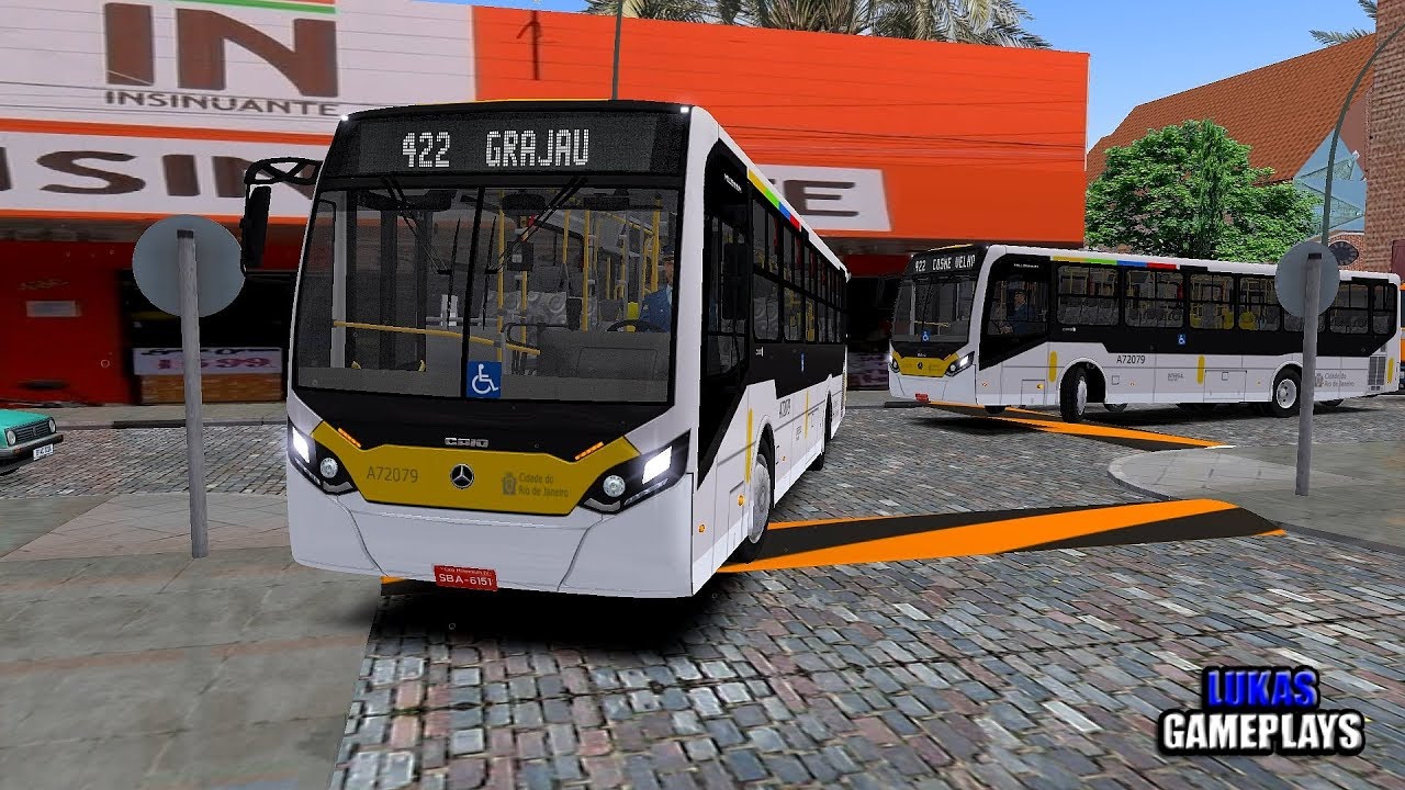 🔴[OMSI 2] Caio Millennium IV O-500U Bluetec 5 +G27 - Vilarejo 5.0