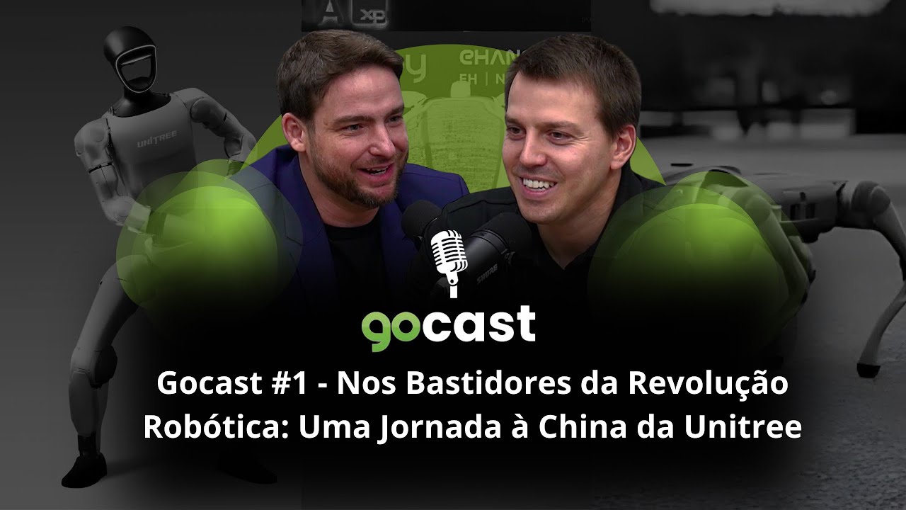 Gocast #1 - Nos Bastidores da Revolução Robótica: Uma Jornada à China da Unitree