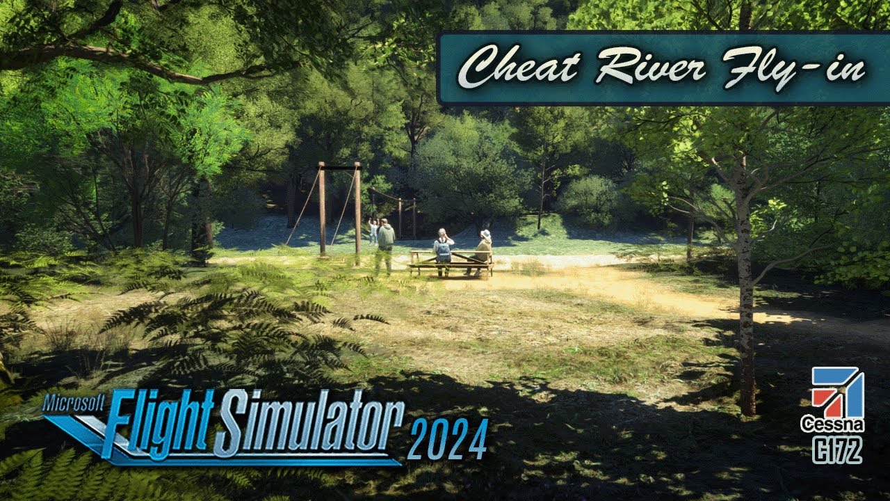 Обман на авиашоу на острове Ривер-Айленд | Ультра-настройки Microsoft Flight Simulator 2024