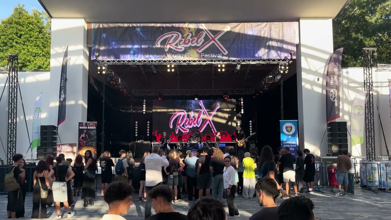 Twice Louder în concert la RebelX 2025