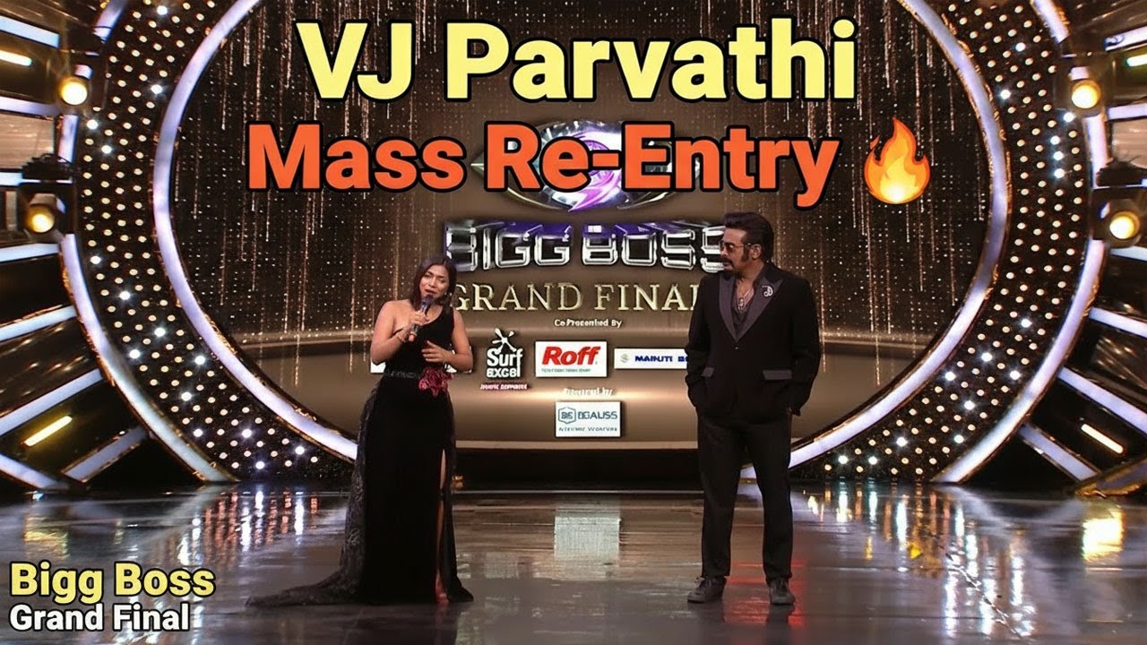 Bigg Boss Tamil Season 9 | VJ Parvathi Mass Re-Entry