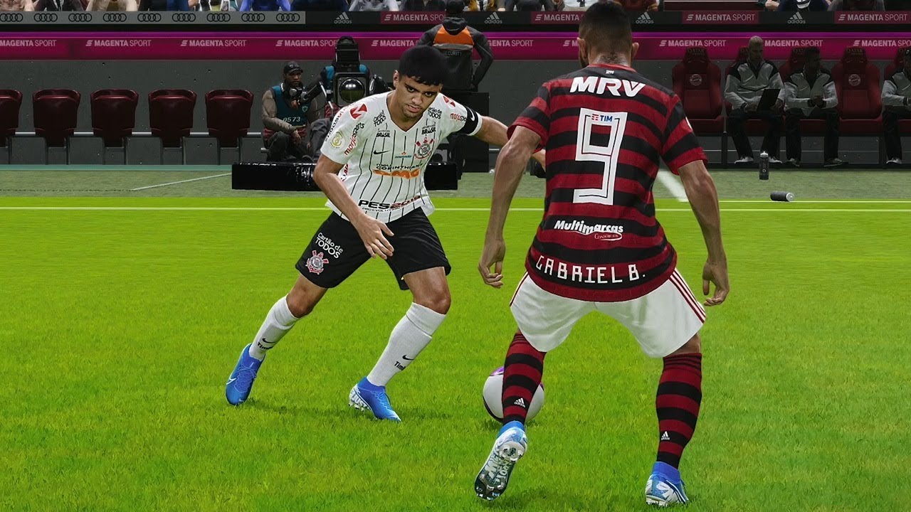 PES 2020 - CORINTHIANS vs FLAMENGO NA DEMO NO PS4 !