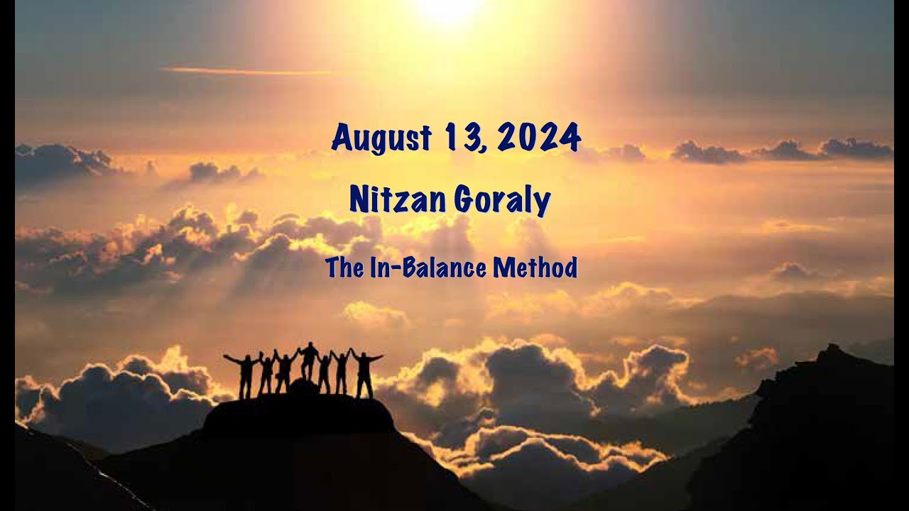 MCLA Mastery Circle - Nitzan Goraly: The In-Balance Method