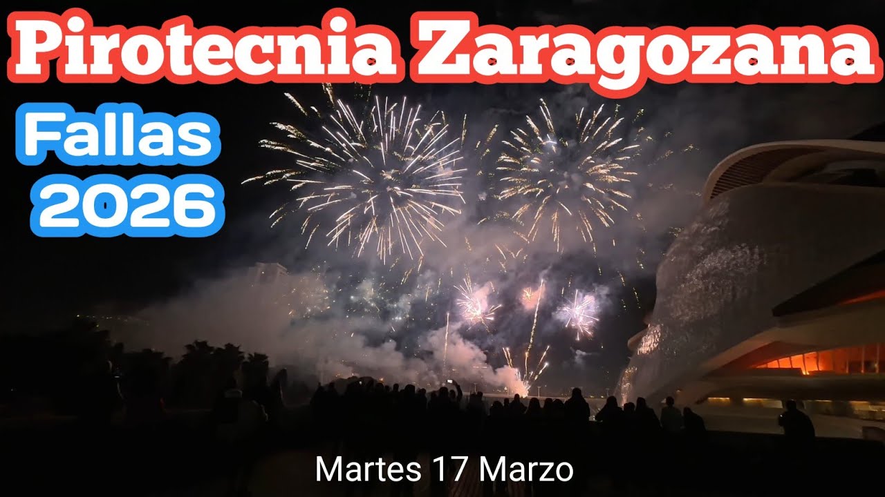 Pirotecnia Zaragozana Fallas 2026 valencia #Fallas26 #Falles26 #valencia #Pirotecnia #Fireworks 