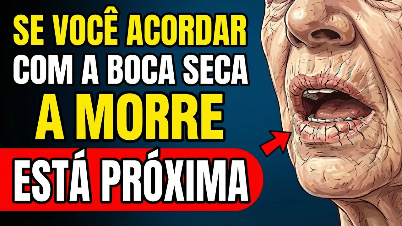 Se você acorda com a boca seca, seu corpo está lhe dizendo isso (MÉDICA REVELA)