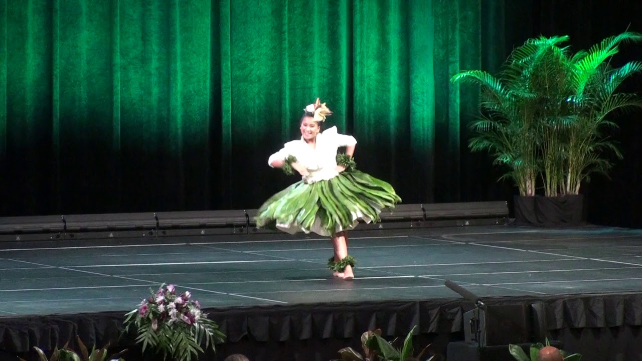 Javlyn Ke'olinolinonei Aliviado - 2019 Keiki Hula Competition