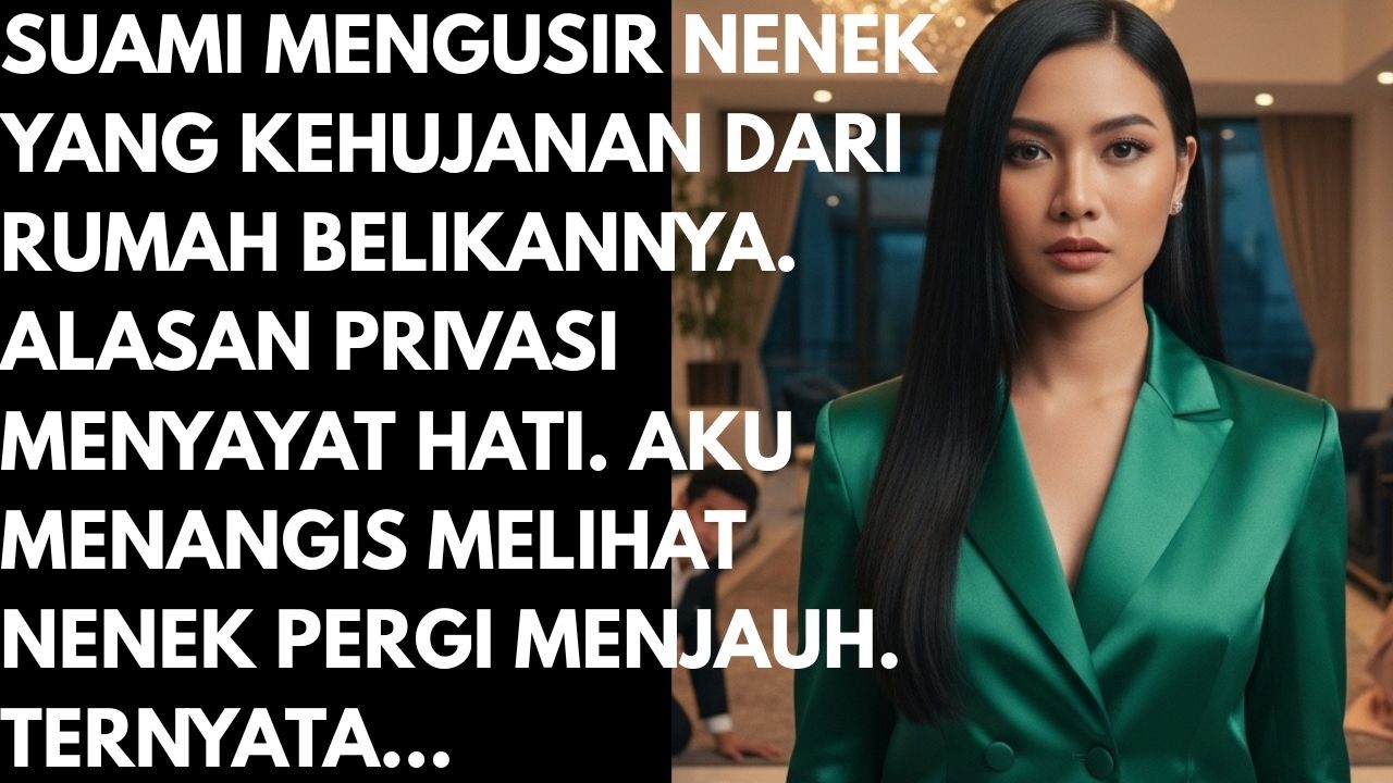 SUAMI MENGUSIR NENEK YANG KEHUJANAN DARI RUMAH BELIKANNYA. ALESAN PRIVACY