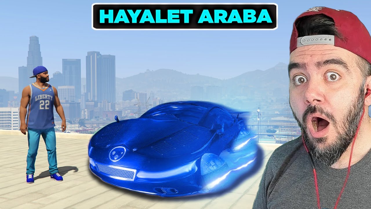 FRANKLIN HAYALET ARABAYI BULDU KIMSE GÖREMIYOR - GTA 5 MODS