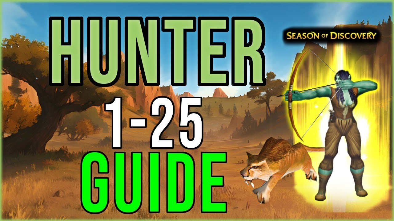 WHAT PET? Beginner Hunter 1-25 Leveling Guide SoD WoW