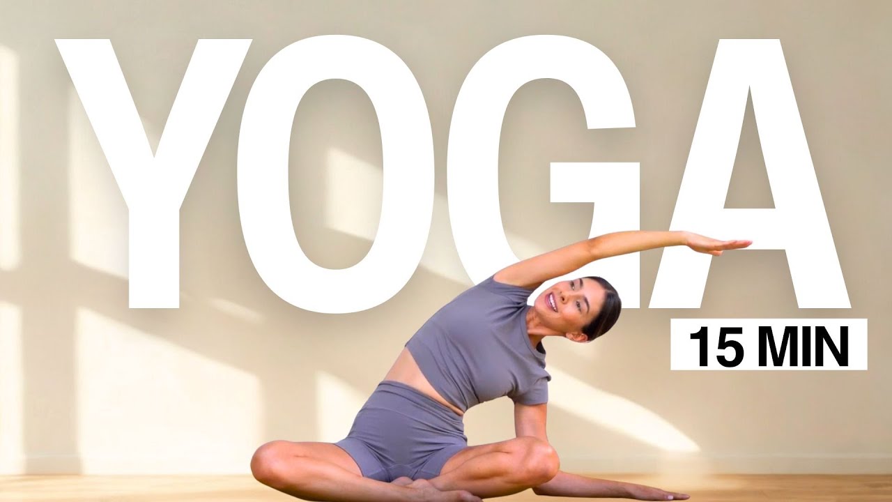 15 MIN YOGA | PARA EL DOLOR DE ESPALDA - Sin material