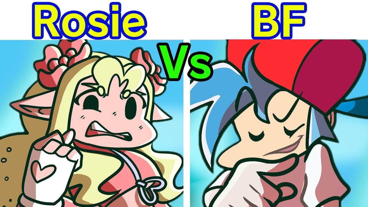 Friday Night Funkin' - VS Rosie FULL WEEK + Cutscenes (FNF Mod/Hard) (Pick n' Pluck)