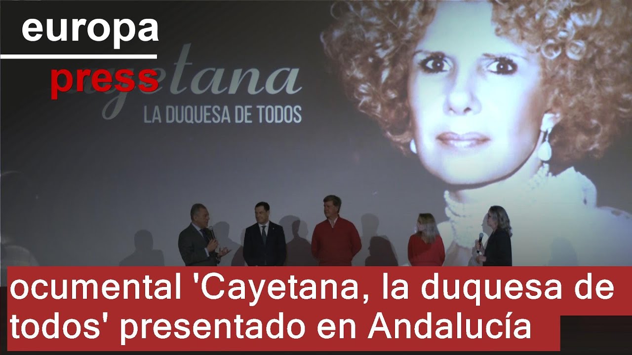 Moreno destaca la importancia del documental sobre Cayetana de Alba para los jóvenes