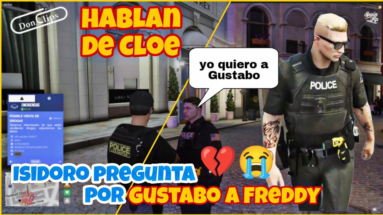 ISIDORO PREGUNTA POR GUSTABO A FREDDY, ISIDORO EXTRAÑA A GUSTABO, HABLAN DE CLOE