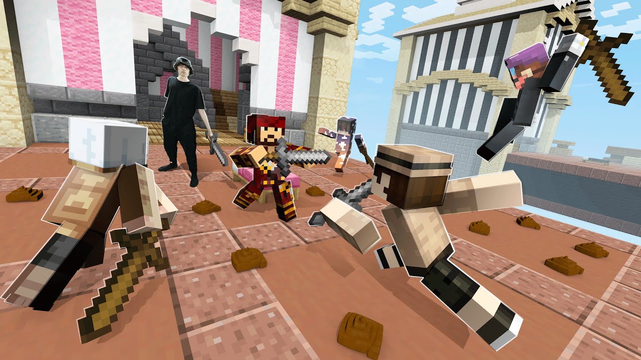 JOGUEI BEDWARS COM CAGANEIRA E ISSO ACONTECEU!!