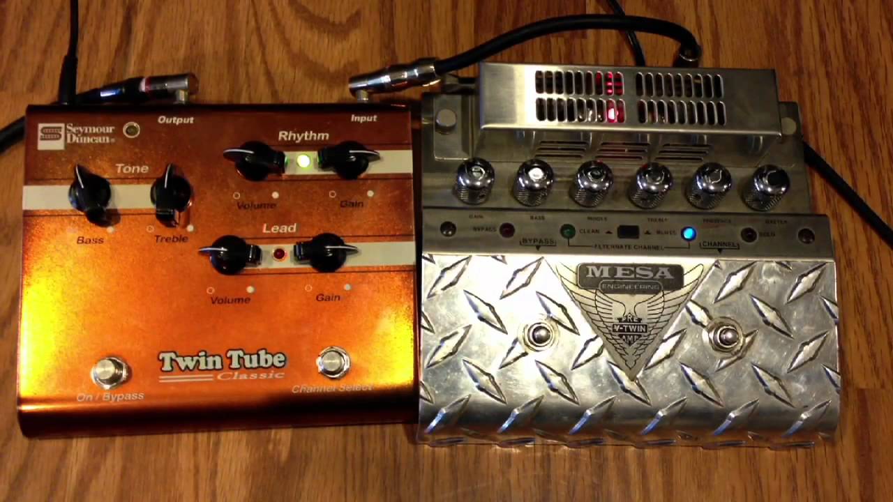 Seymour Duncan Twin Tube Classic vs Mesa Booie V twin