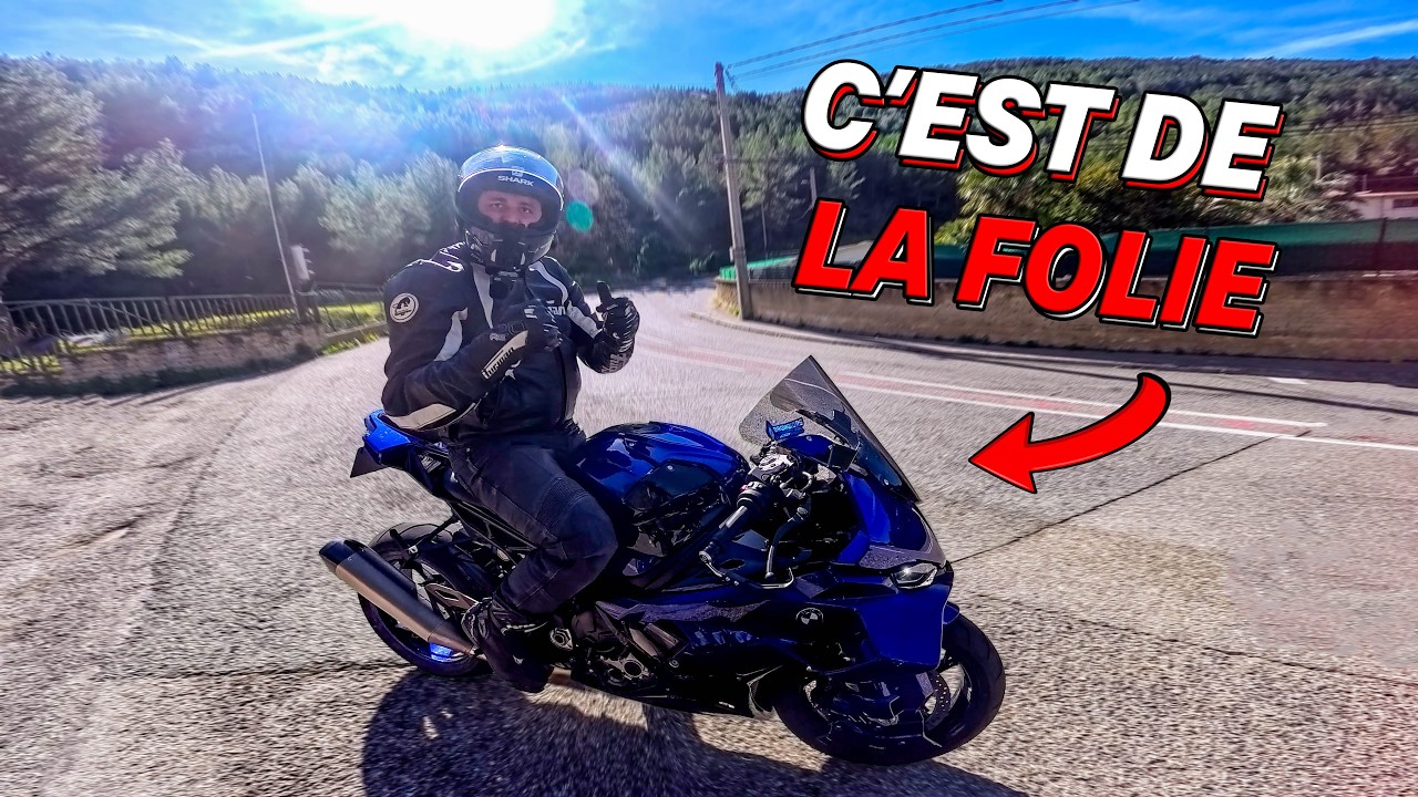 IL CONDUIT LA S1000RR POUR LA PREMIÈRE FOIS IL EST CHOQUÉ