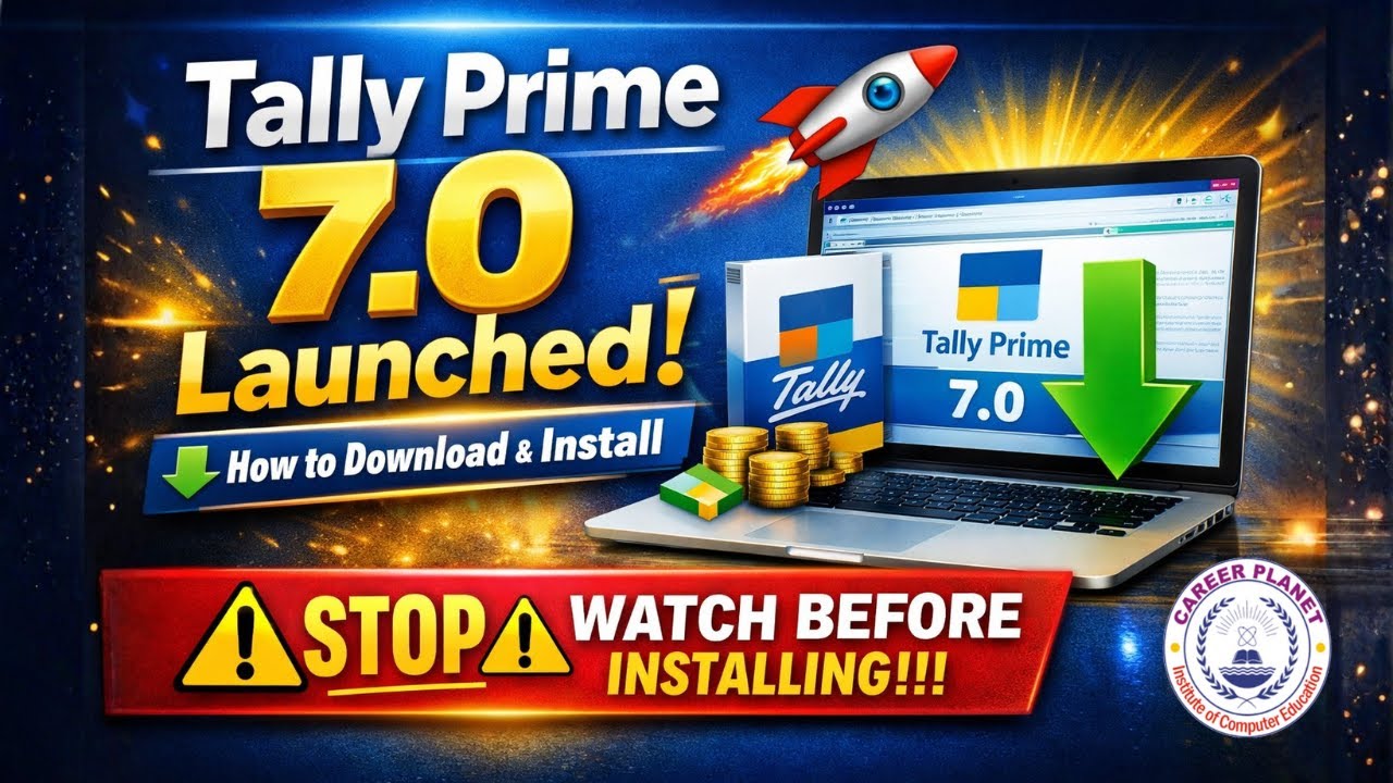 Tally Prime 7.0 Release 🚀 | How to Download & Install (Step-by-Step)