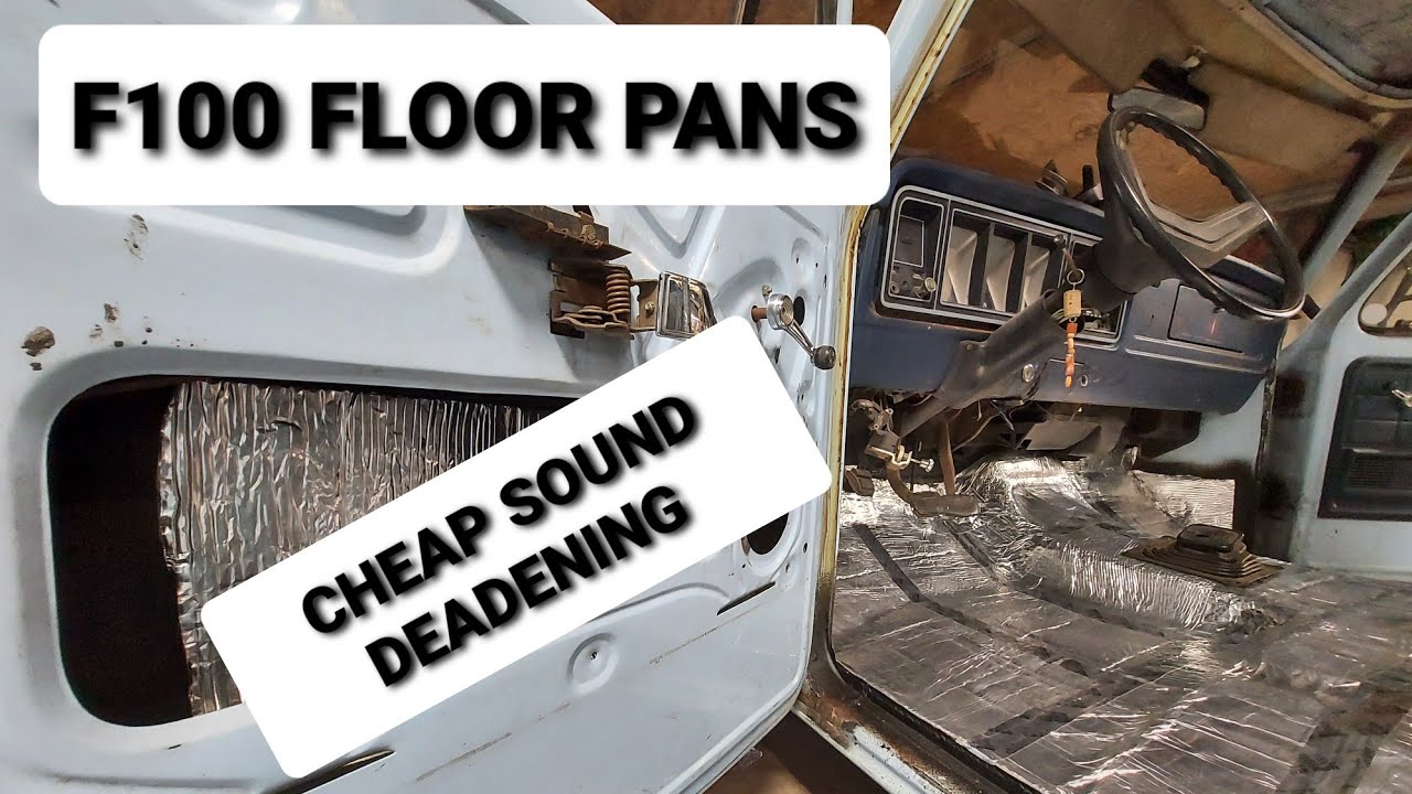 78 F100 floor pans, start to finish