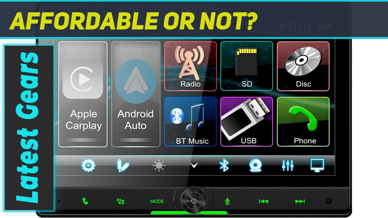 Soundstream VRCPAA-106M 10.6" Double Din Stereo: The Best Upgrade for Tech-Savvy Drivers